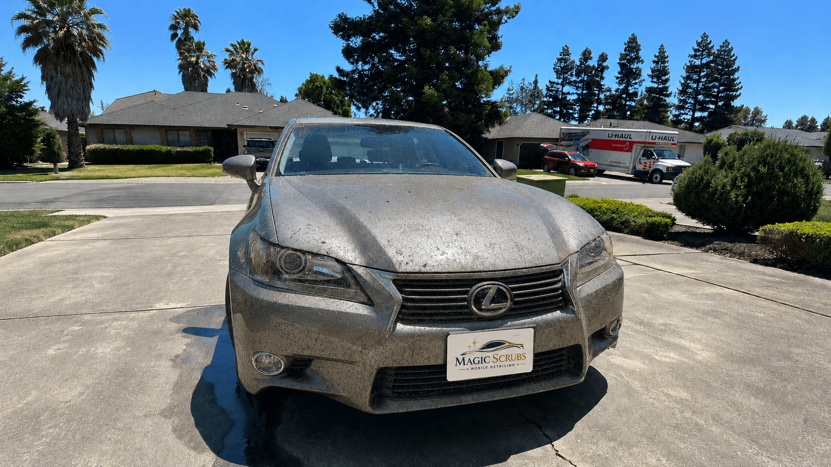 Before Magic Scrubs mobile detailing - Exterior Hand Wash & Shine Sacramento